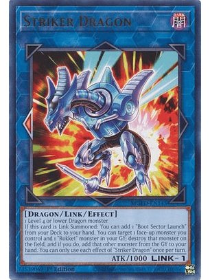 Striker Dragon - MGED-EN145 - Rare 1st Edition