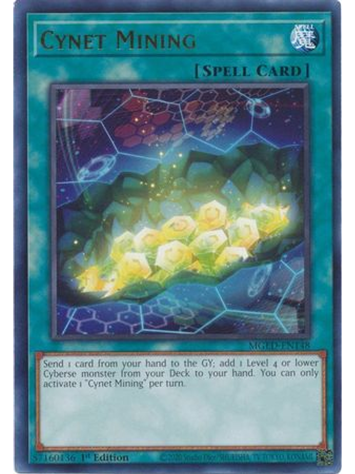 Cynet Mining - MGED-EN148 - Rare 1st Edition 1