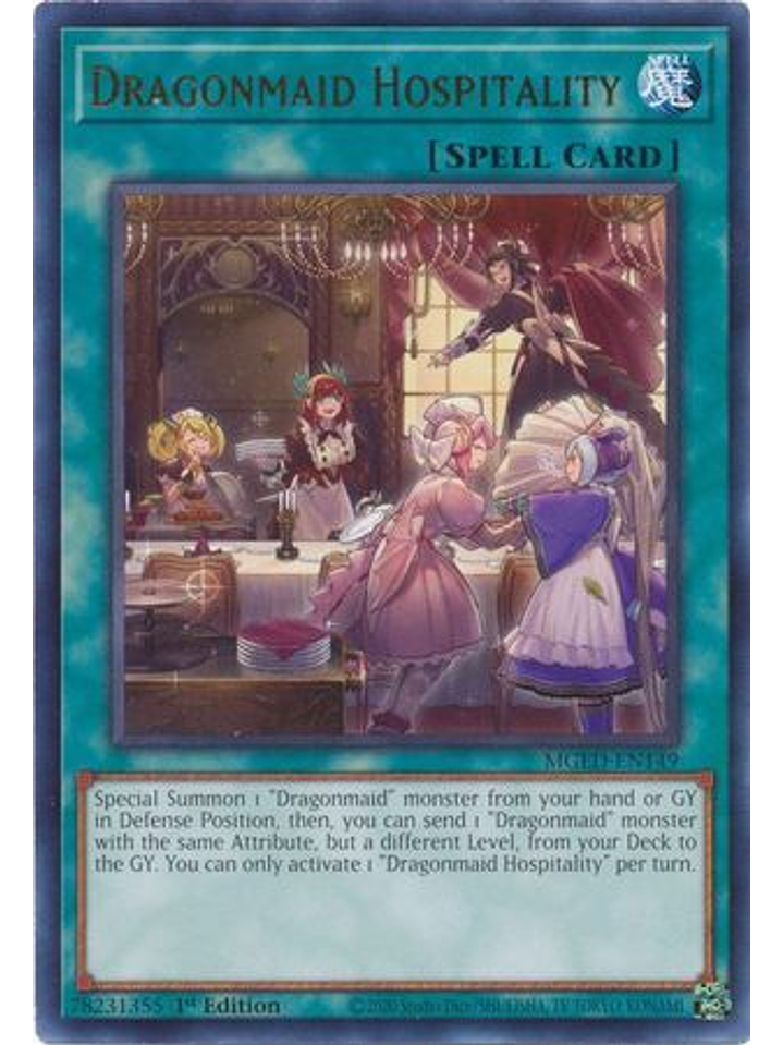 Dragonmaid Hospitality - MGED-EN149 - Rare 1st Edition 1