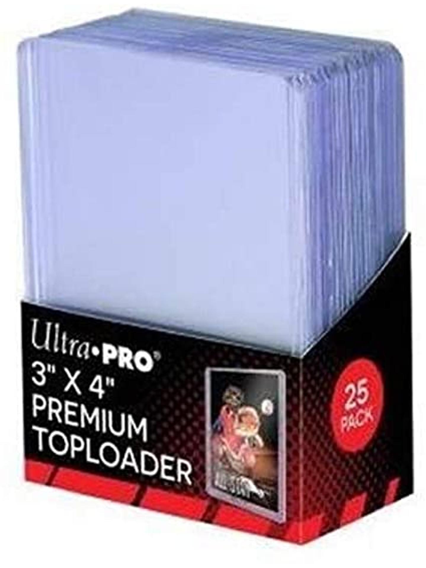  Topload Sleeve: 3x4 Clear Premium (x25)  1