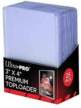 Topload Sleeve: 3x4 Clear Premium (x25) 