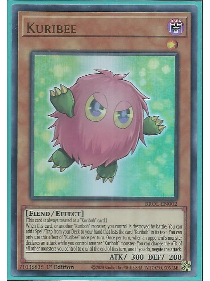 Kuribee - BROL-EN002 - Ultra Rare 1st Edition 1