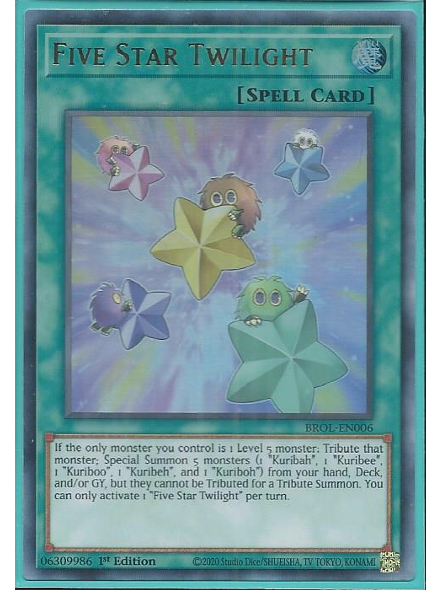 Five Star Twilight - BROL-EN006 - Ultra Rare 1st Edition 1