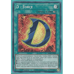D - Force - BROL-EN009 - Secret Rare 1st Edition