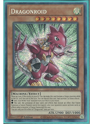 Dragonroid - BROL-EN011 - Secret Rare 1st Edition