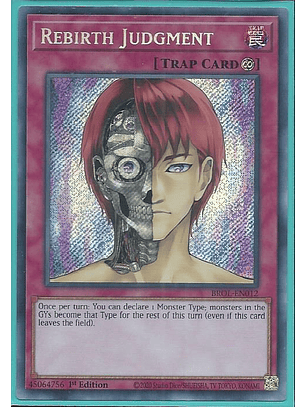 Rebirth Judgment - BROL-EN012 - Secret Rare 1st Edition