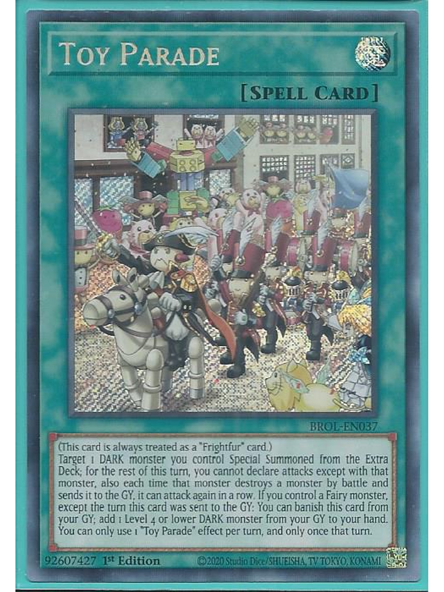 Toy Parade - BROL-EN037 - Secret Rare 1st Edition 1