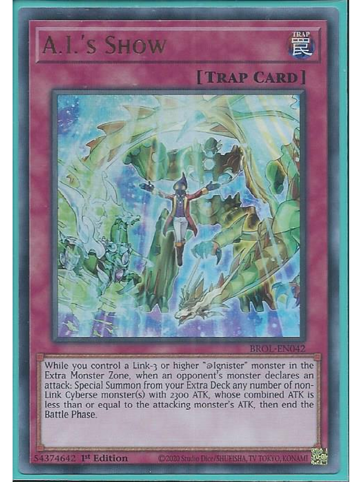 A.I.'s Show - BROL-EN042 - Ultra Rare 1st Edition 1