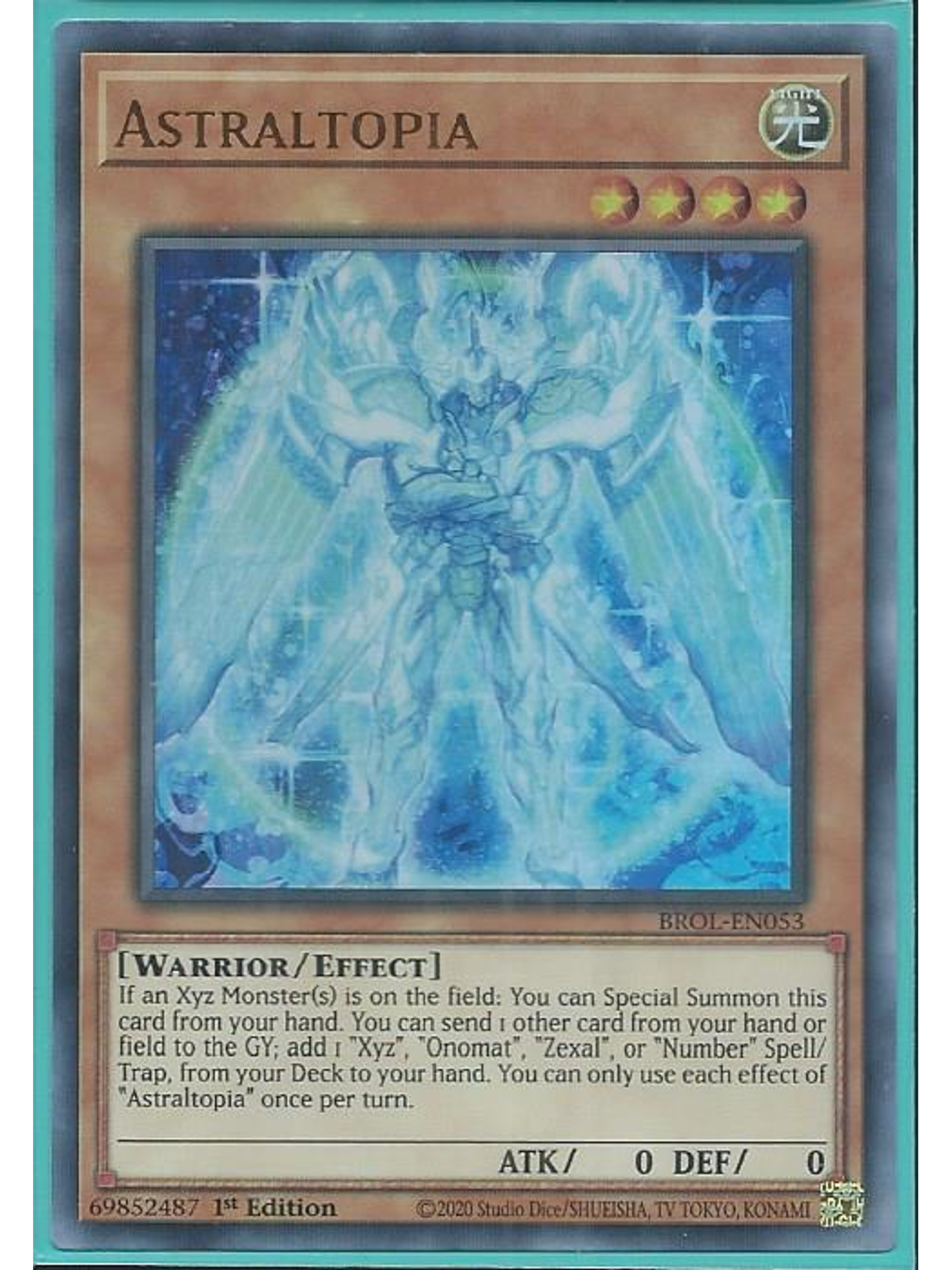 Astraltopia - BROL-EN053 - Ultra Rare 1st Edition 1