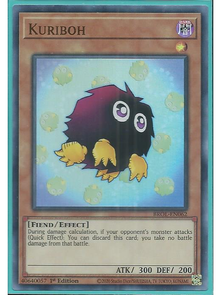 Kuriboh - BROL-EN062 - Ultra Rare 1st Edition 1