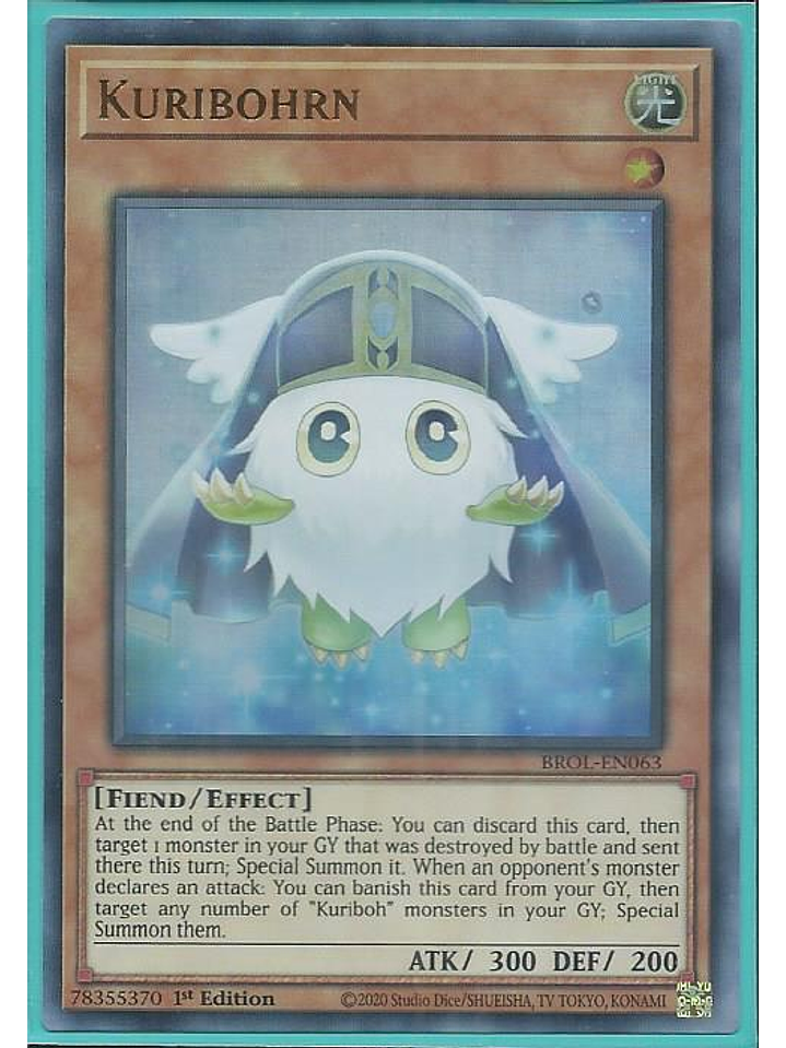 Kuribohrn - BROL-EN063 - Ultra Rare 1st Edition 1