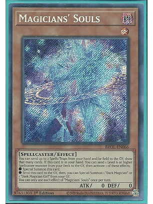 Magicians' Souls - BROL-EN066 - Secret Rare 1st Edition
