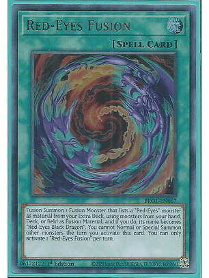 Red-Eyes Fusion - BROL-EN067 - Ultra Rare 1st Edition