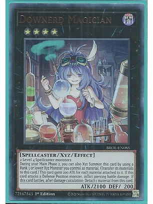 Downerd Magician - BROL-EN085 - Ultra Rare 1st Edition
