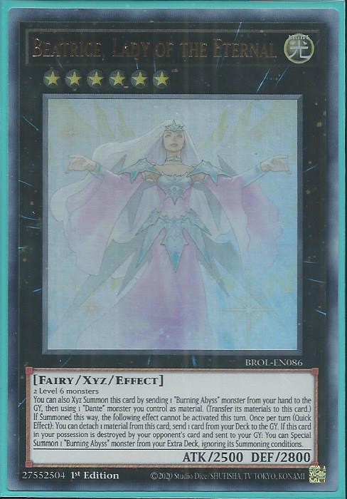 Beatrice, Lady of the Eternal - BROL-EN086 - Ultra Rare 1st Edition
