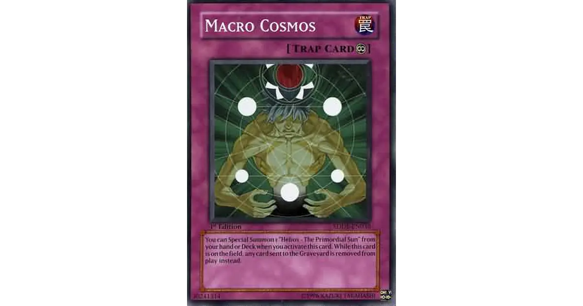 yugioh macro cosmos deck Amazon.com: YuGiOh : RYMP-EN082 1st Ed Macro Cosmos Ultra Rare Card