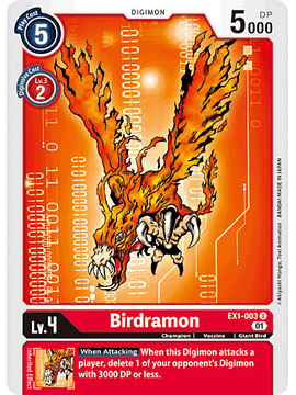 EX1-003 U Birdramon