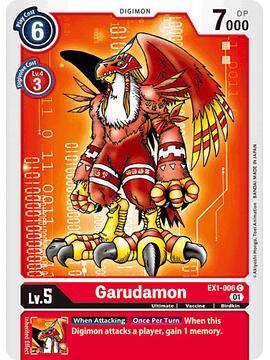 EX1-006 C Garudamon