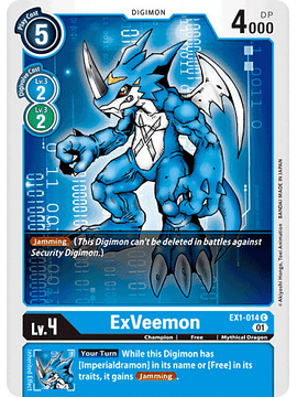 EX1-014 C ExVeemon
