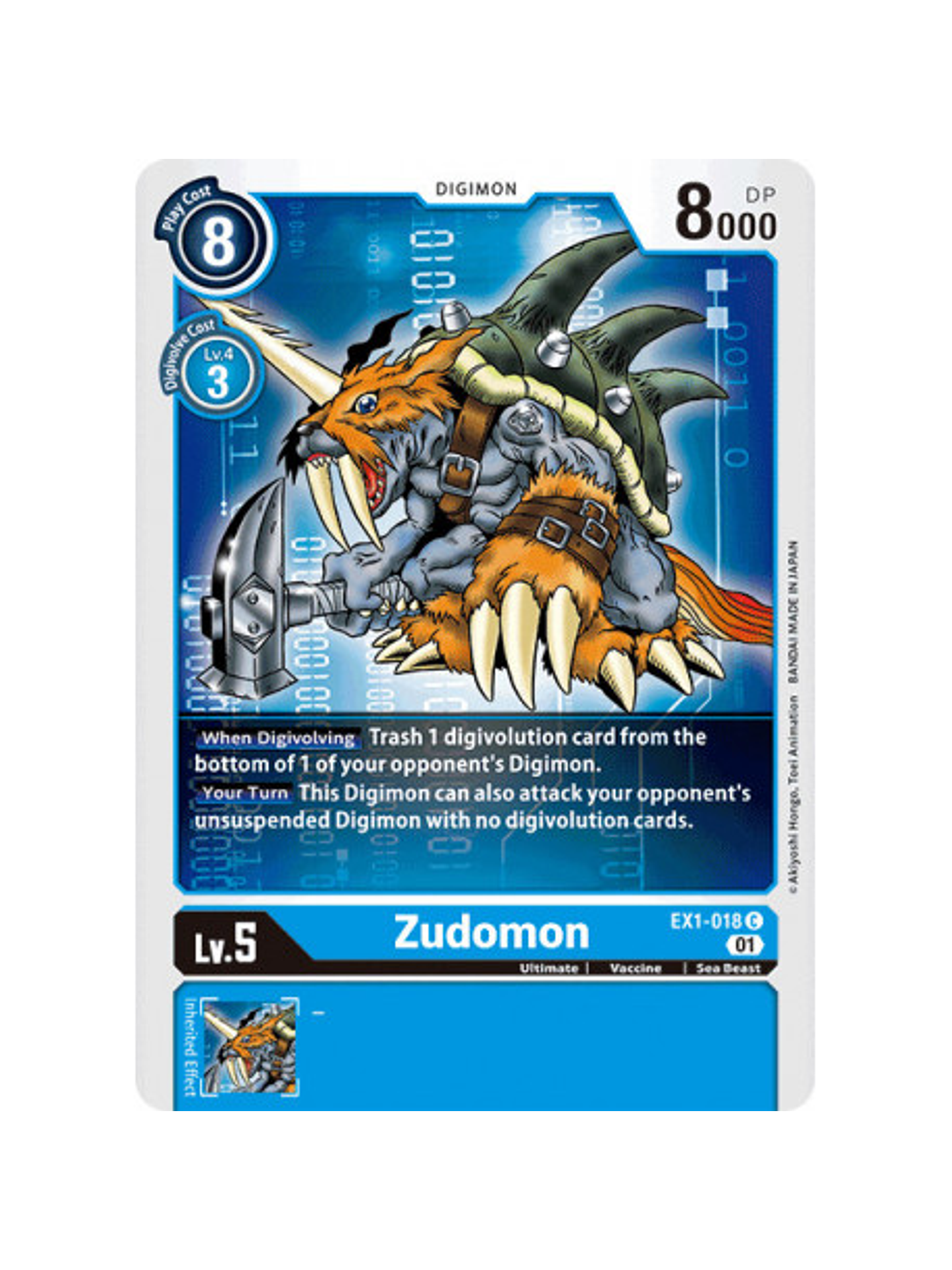 EX1-018 C Zudomon 1