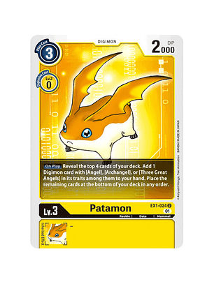 EX1-024 U Patamon