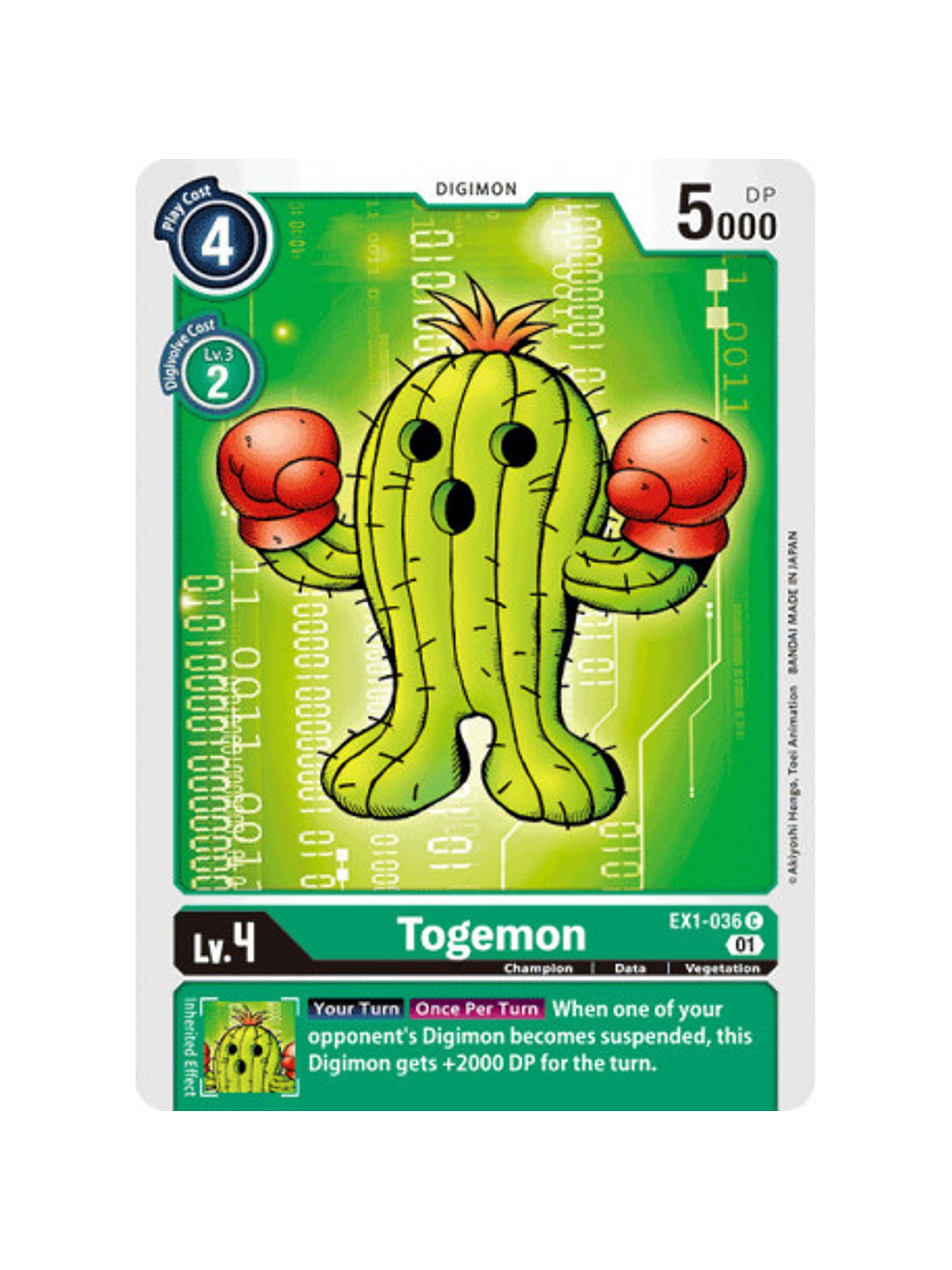 EX1-036 C Togemon 1