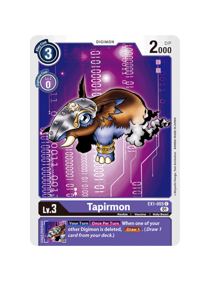 EX1-055 C Tapirmon 1