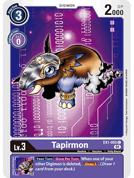 EX1-055 C Tapirmon