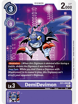 EX1-056 C DemiDevimon