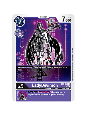 EX1-060 U LadyDevimon