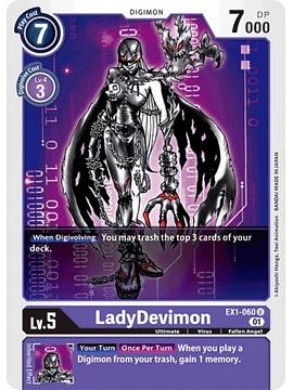 EX1-060 U LadyDevimon