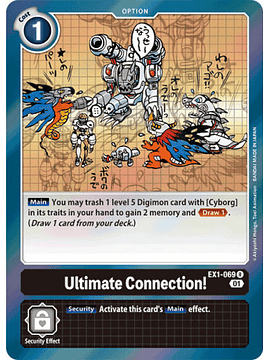 EX1-069 R Ultimate ULTIMATE CONNECTION!