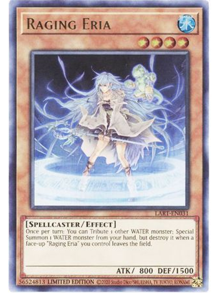 Raging Eria - LART-EN031 - Ultra Rare Limited Edition 1