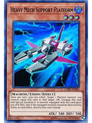 Heavy Mech Support Platform - LCKC-EN022 - Ultra Rare Unlimited