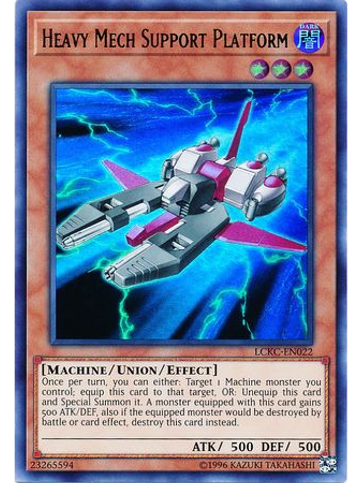 Heavy Mech Support Platform - LCKC-EN022 - Ultra Rare Unlimited 1
