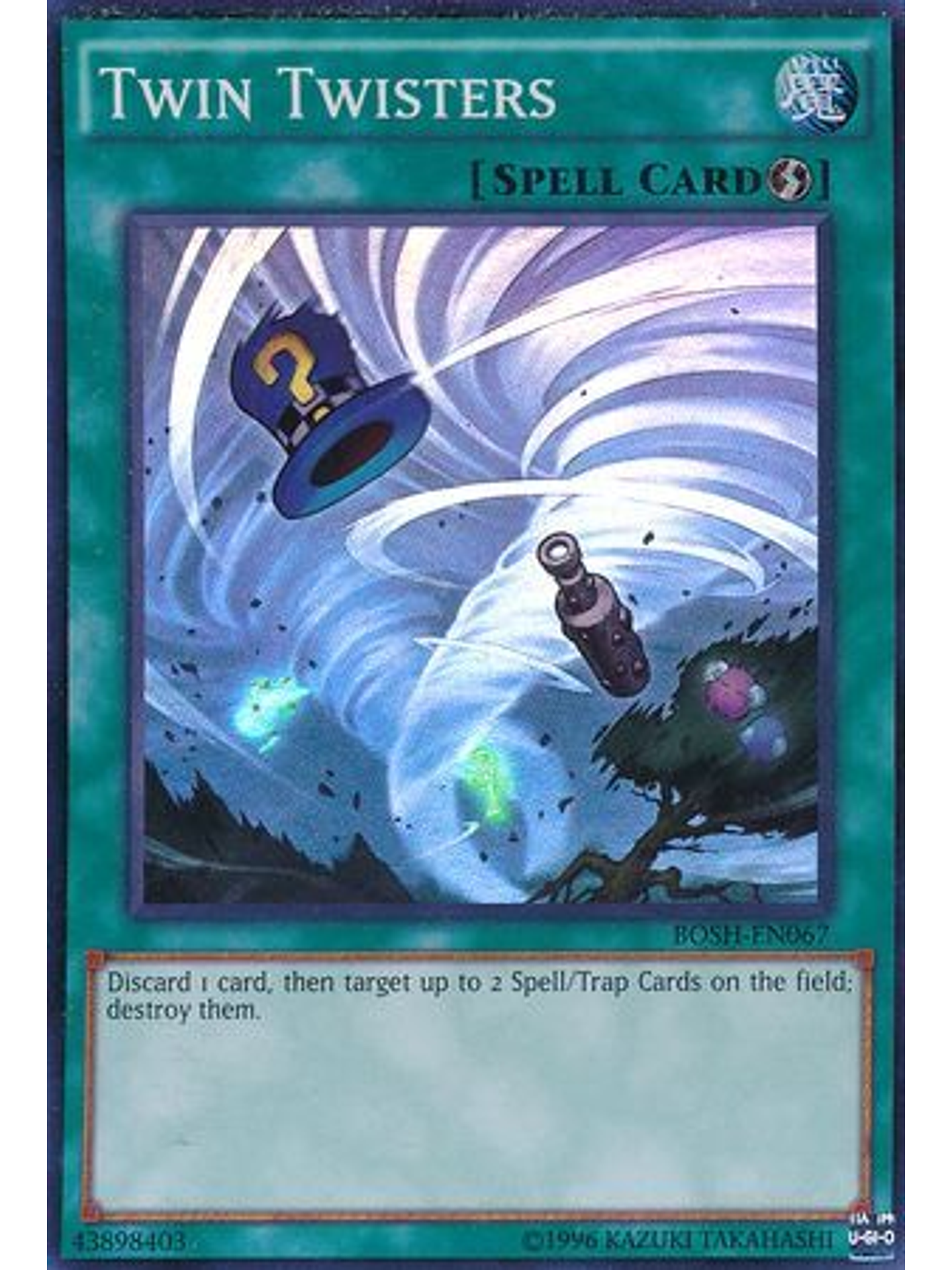 Twin Twisters - BOSH-EN067 - Super Rare Unlimited 1