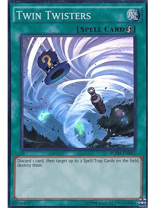 Twin Twisters - BOSH-EN067 - Super Rare Unlimited