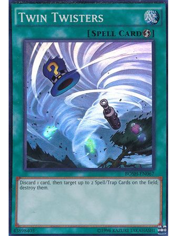 Twin Twisters - BOSH-EN067 - Super Rare Unlimited 1