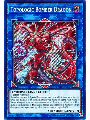 Topologic Bomber Dragon - COTD-EN046 - Secret Rare Unlimited