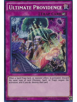 Ultimate Providence - BOSH-EN081 - Secret Rare 1st Edition