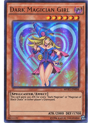 Dark Magician Girl - MVP1-EN056 - Ultra Rare Unlimited