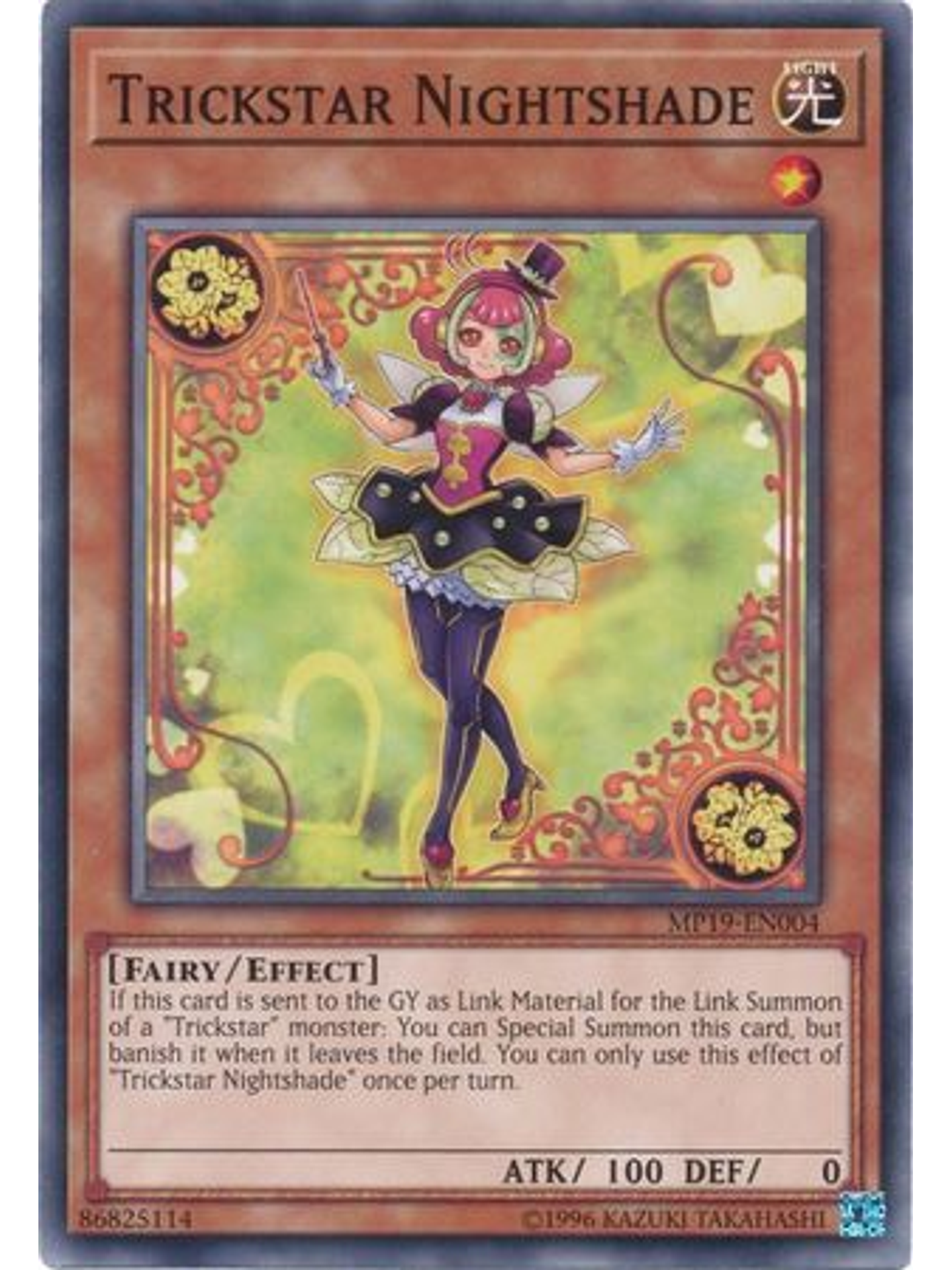 Trickstar Nightshade - MP19-EN004 - Common Unlimited 1