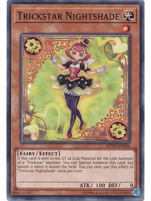 Trickstar Nightshade - MP19-EN004 - Common Unlimited