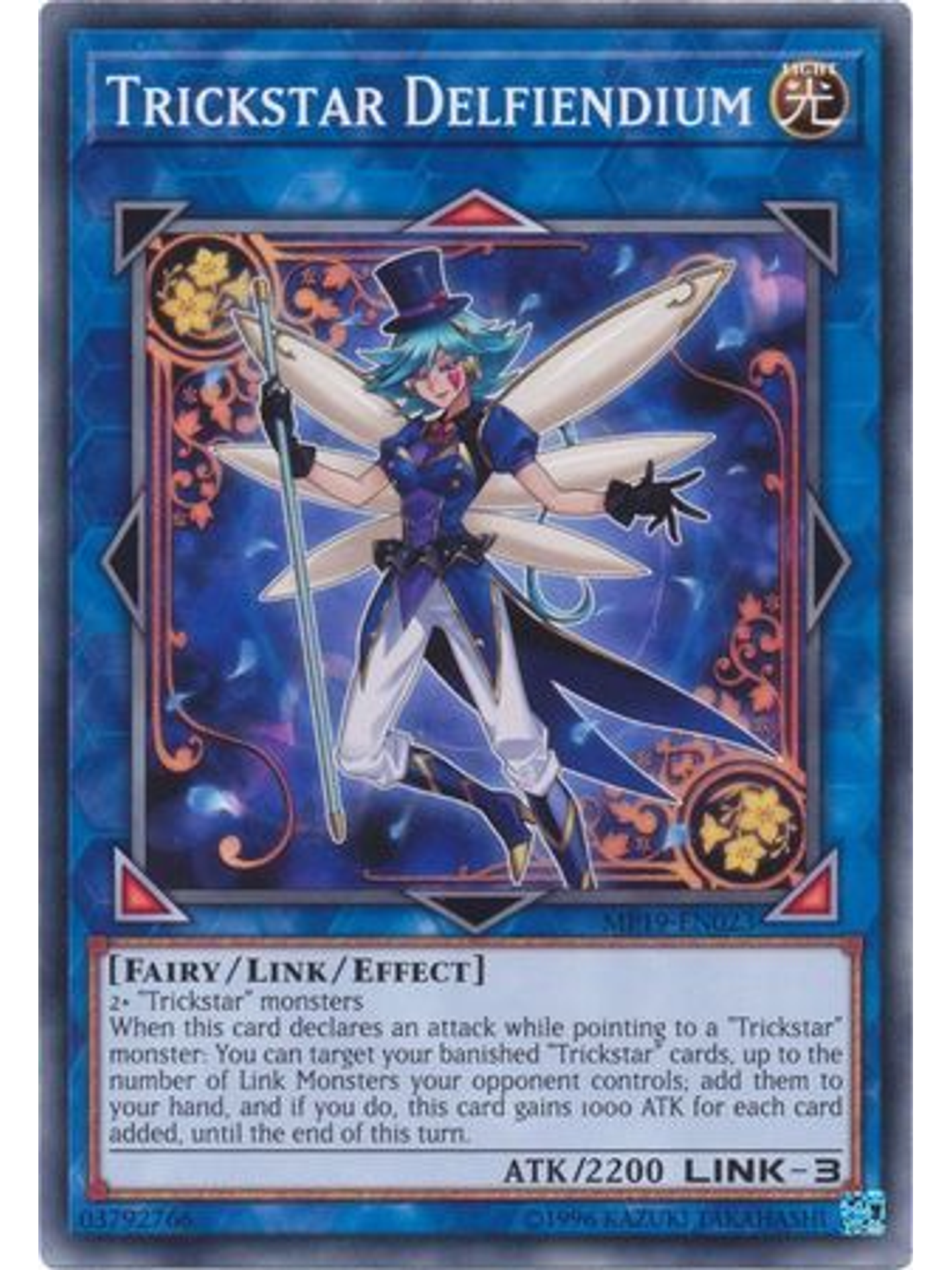 Trickstar Delfiendium - MP19-EN023 - Common Unlimited 1