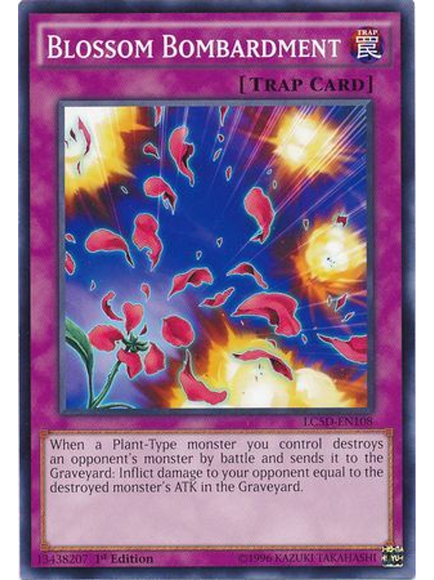 Blossom Bombardment - LC5D-EN108 - Common 1st Edition 1