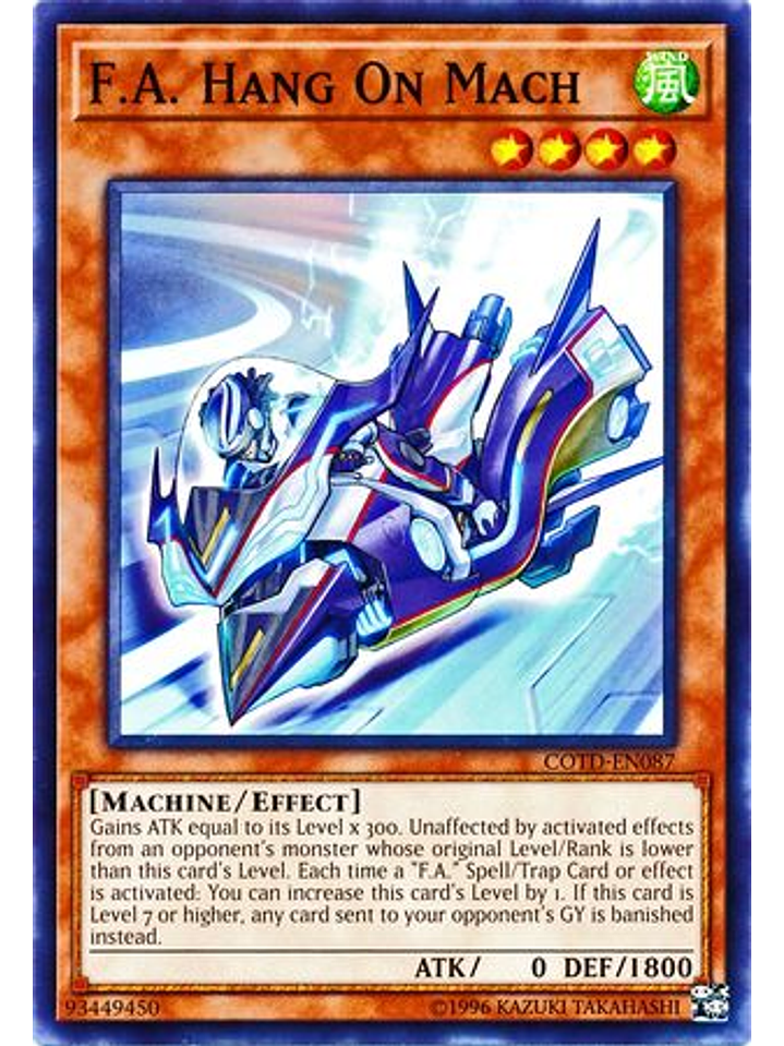 F.A. Hang On Mach - COTD-EN087 - Common Unlimited 1