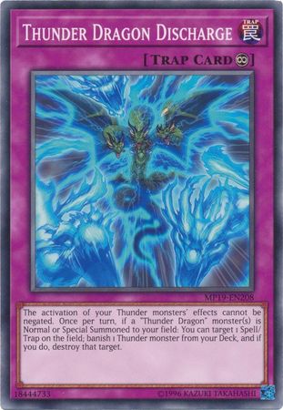 Thunder Dragon Discharge - MP19-EN208 - Common Unlimited