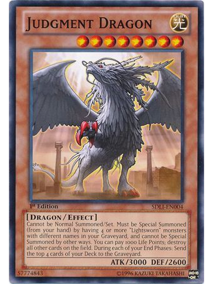 Judgment Dragon - sdli-en004 - Common 1st Edition 1