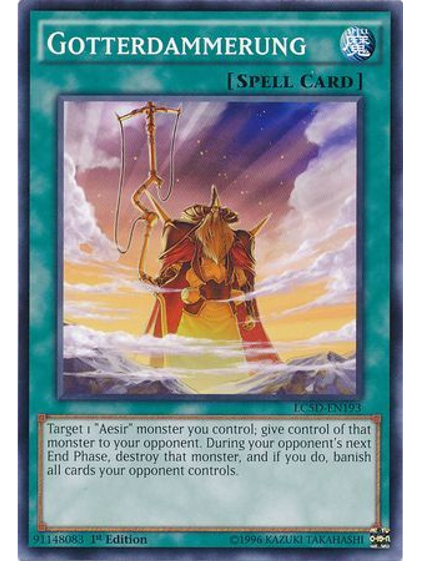 Gotterdammerung - LC5D-EN193 - Common 1st Edition 1