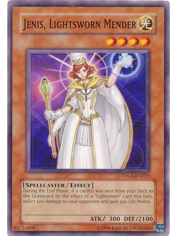 Jenis, Lightsworn Mender - TDGS-EN025 - Common Unlimited 1